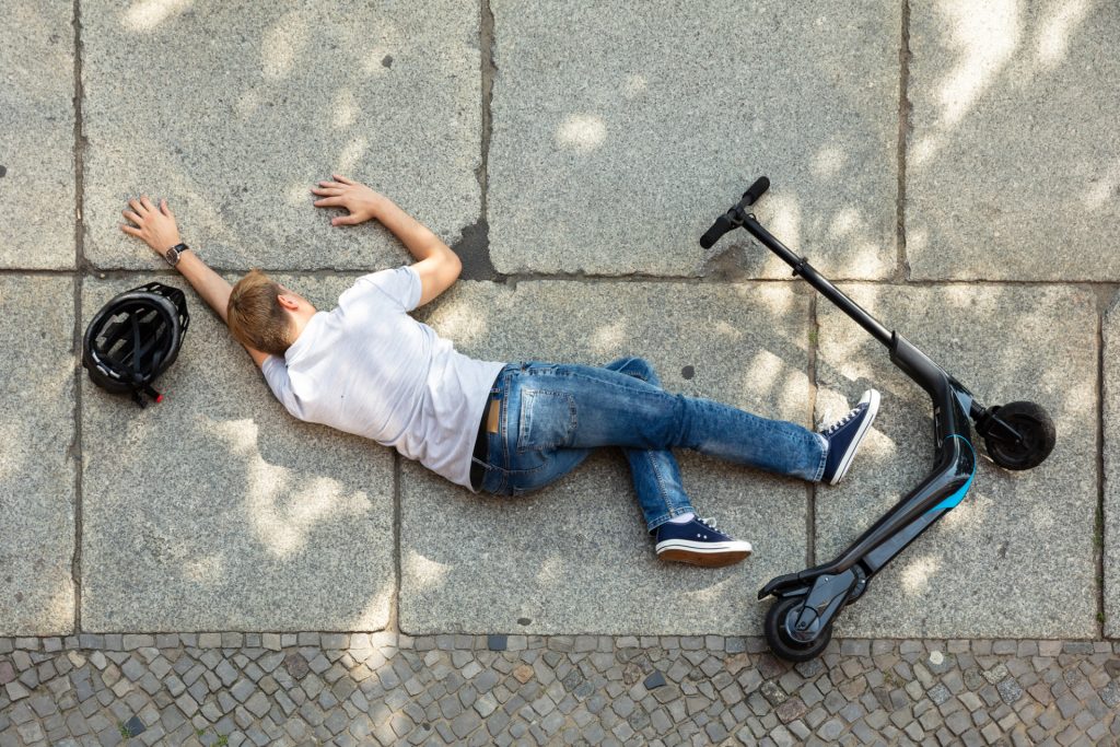 Cyclist injured after a bicycle accident in El Paso